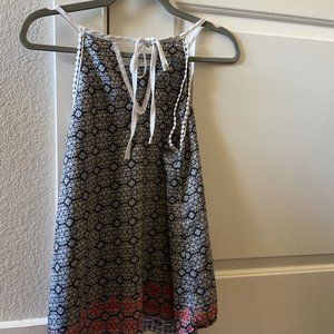 Ladies LeLis Brand tie-back tank top